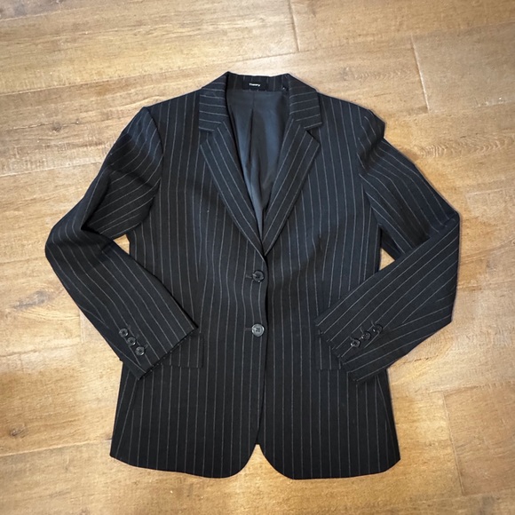 Theory Jackets & Blazers - Theory - Dark Grey Striped Blazer - 10